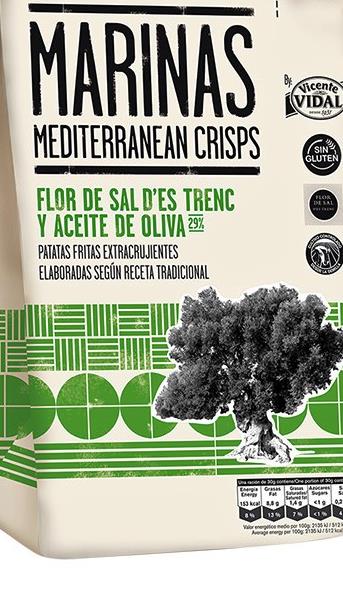 Patatas Flor de sal d'es trenc y aceite de oliva 